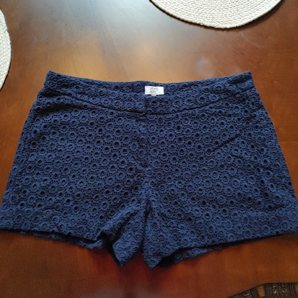 Crown & Ivy Navy Shorts